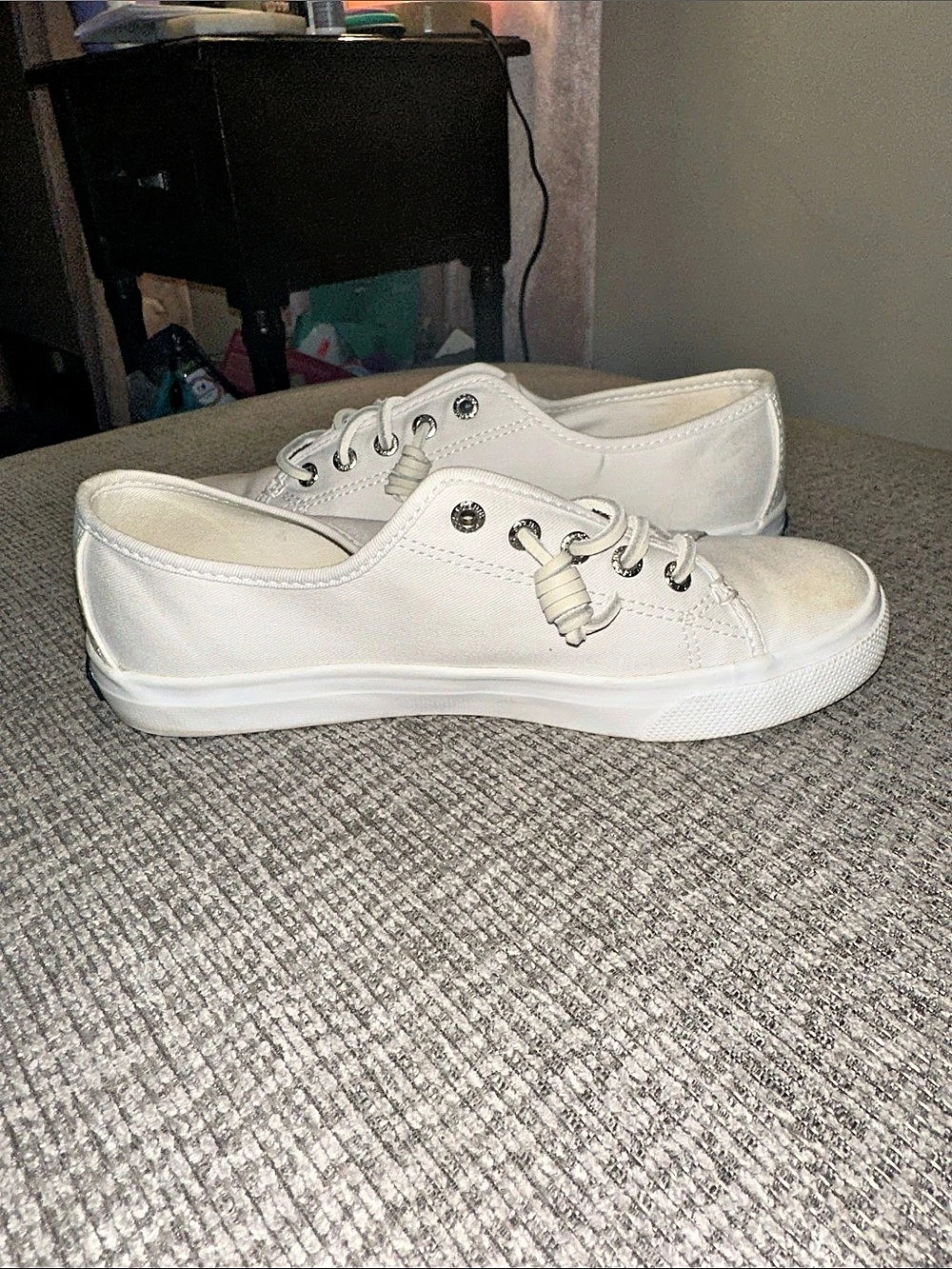 Sperry Seacoast Core Canvas Sneaker White US 6.5 W